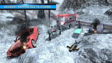 Offroad Ambulance Sim Hill 3d截图3