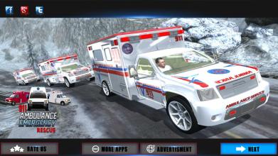 Offroad Ambulance Sim Hill 3d截图1