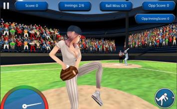 Baseball Game HomeRun截图3