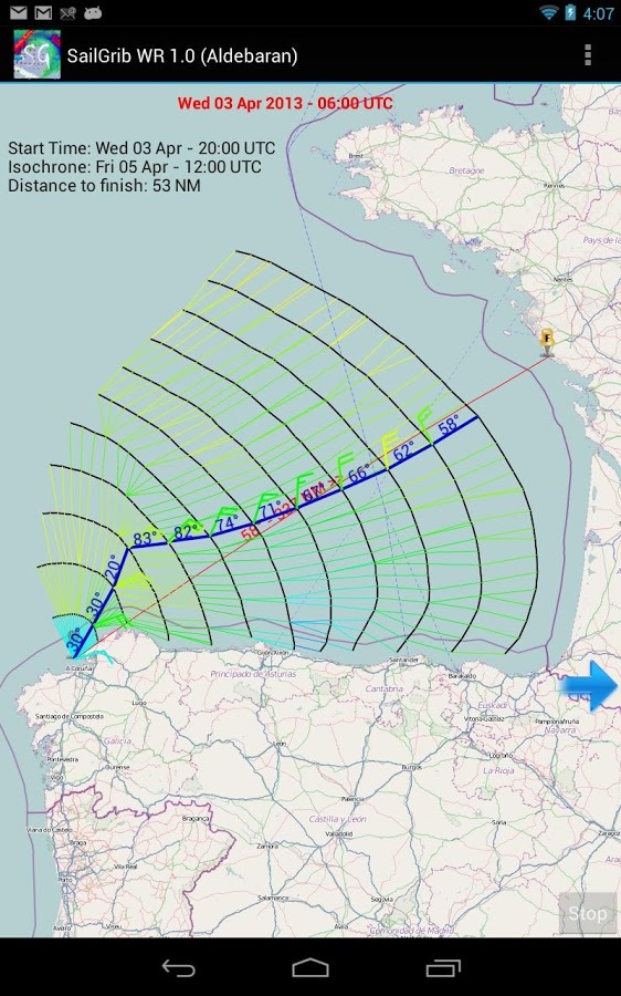 SailGrib Weather Routing Free截图8