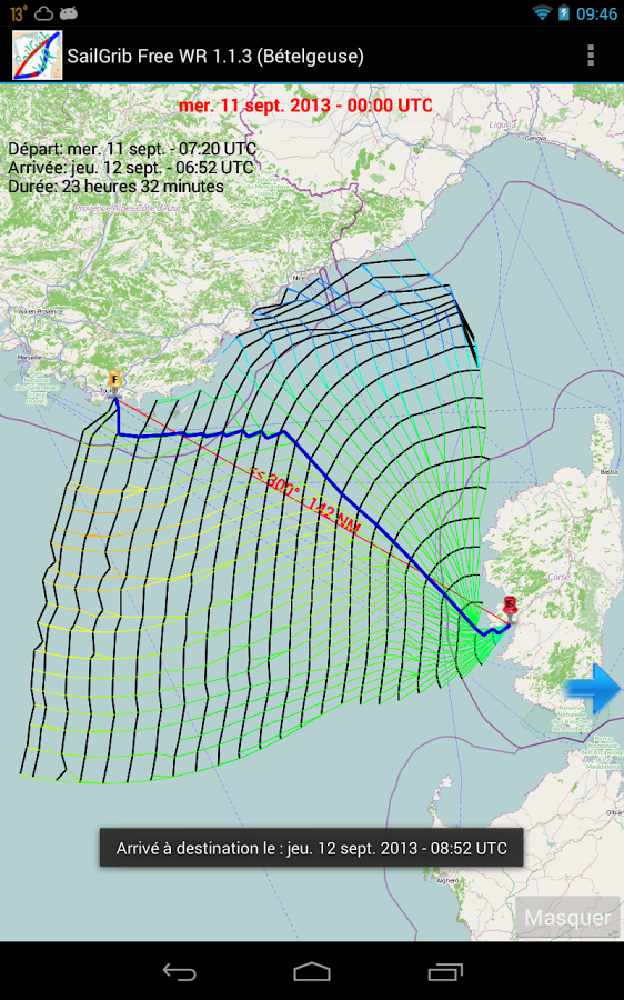 SailGrib Weather Routing Free截图3