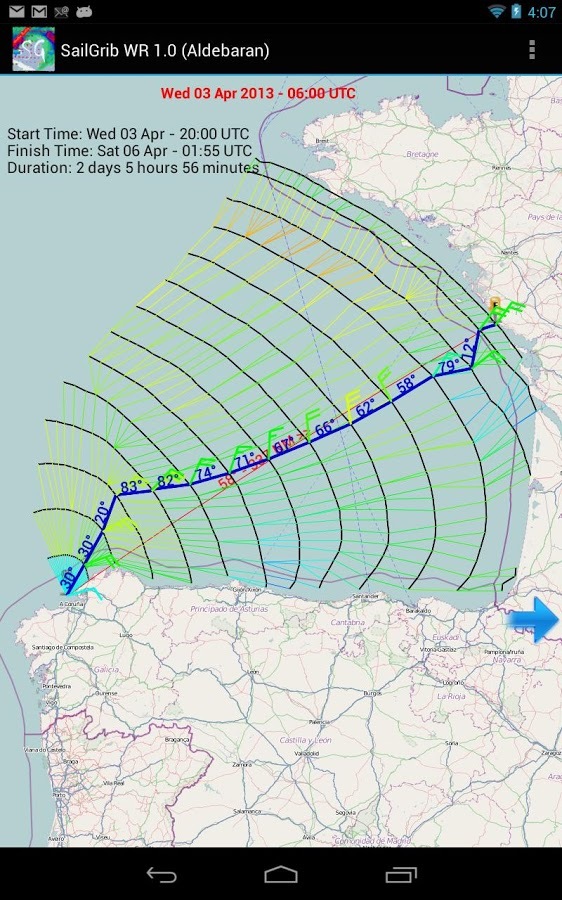 SailGrib Weather Routing Free截图9