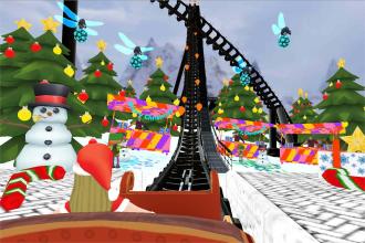 Snow roller coaster simulator free截图3