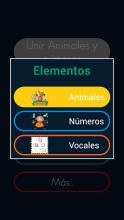 UNIR ANIMALES, NÚMEROS, LETRAS截图2