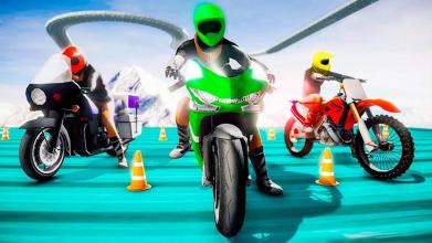 Moto Bike Stunt : Impossible Track Game截图4