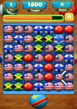 Flag Match Link Puzzle截图2