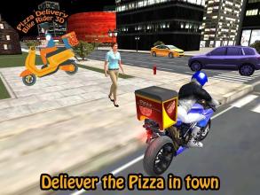 Pizza Delivery Bike Rider 3D截图1