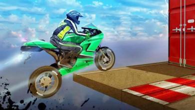 Moto Bike Stunt : Impossible Track Game截图3