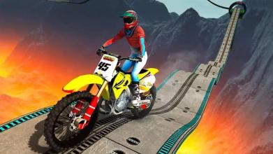 Moto Bike Stunt : Impossible Track Game截图1