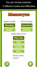 Memoryze - Brain training game截图4