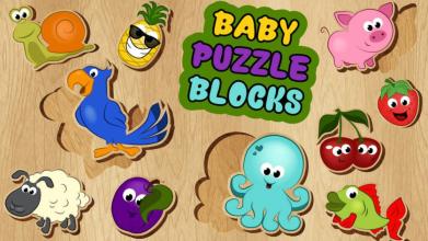 Baby Wooden Puzzle Blocks截图4