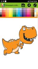 Dinosaurs coloring games截图4