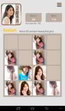 Hot Girl 2048 Puzzle截图2