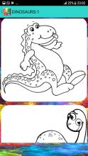 Dinosaurs coloring games截图3