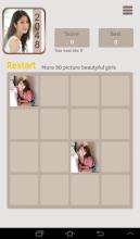 Hot Girl 2048 Puzzle截图5