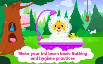 Animal Bathing Time : Bath Time Game for Kids截图2