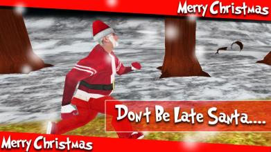 Real Santa Claus Running On Christmas Game***截图4