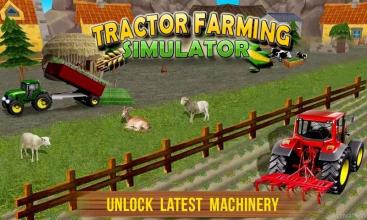 Farming Games: Tractor Farming Simulator Game截图1
