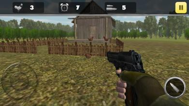 Chicken Shooter 3D截图5
