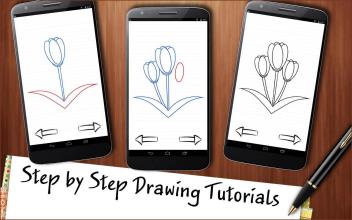 Drawing App Flowers and Boutonnieres截图1