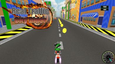 Real Traffic City RIder Race - Best Bike Game 2018截图4