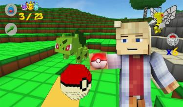 Pixelmon epic world 3D multi: Craft and build PE截图1