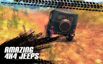 SUV Trucks : Offroad Mountain Driving SImulator 3D截图1