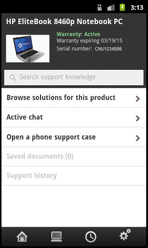 HP Support Center截图1