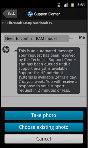 HP Support Center截图5