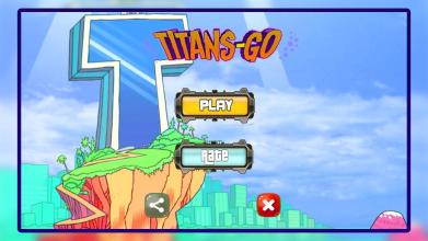 Amazing Titans Go Run Adventure截图1