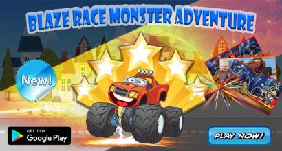 Blaze Race Monster Adventure截图1