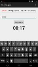 Fast Fingers - Typing race截图2