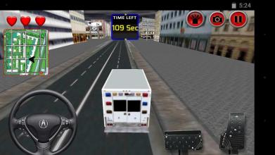 Ambulance Driving 3D截图2