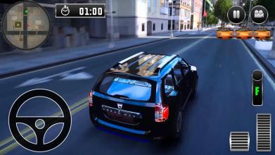 City Driving Dacia Car Simulator截图1