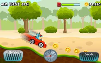 Oggy Hill Car Racing截图2