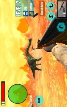 Ultimate Dino : Jurassic World FPS Shooting War 3D截图