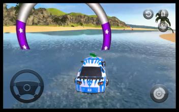 Water Surfer: Beach Racing Car Driver Simulator 3D截图2