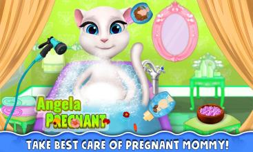 Talking Cat Pregnant Mommy Newborn Baby截图4