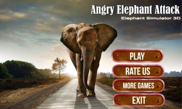 Wild Elephant Simulator 3D截图1