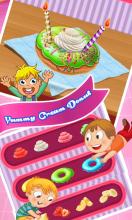 Sweet Donut Maker Party - Kids Donut Cooking Game截图5