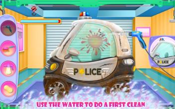 Baby Police Car Wash截图3