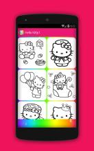 Coloring Pages for Kitty Fans截图4