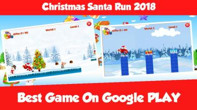 Christmas Santa Run 2018 Game截图2