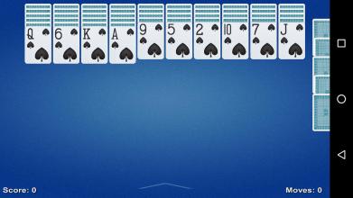 Spider Solitaire Game截图1