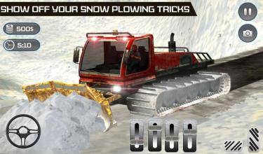 Snow Plow Rescue Truck Loader截图3