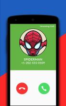 Spiderman Fake Calling Simulator截图1