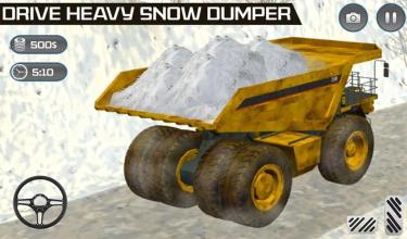 Snow Plow Rescue Truck Loader截图5