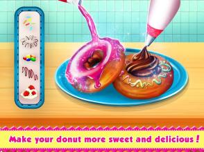 甜 甜甜圈 店 - 童装 烹饪 游戏截图4