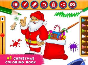 Coloring Book Christmas Holiday - Christmas Games截图3