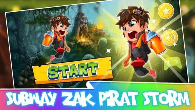 Subway Zak Hero - Pirat Storm截图1